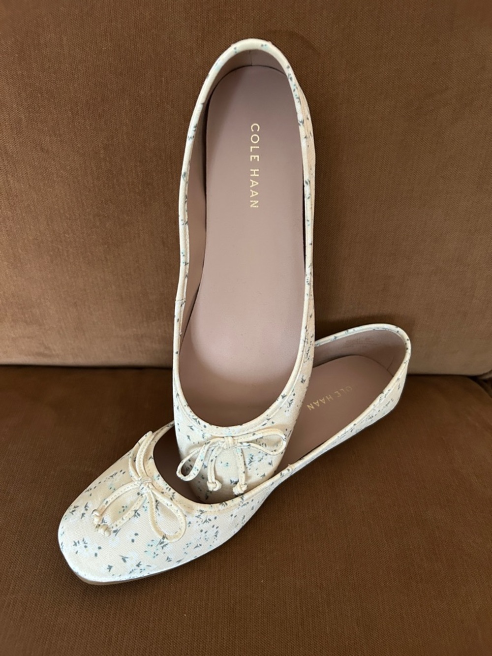Cole Haan Floral Ballet Flats – Size 8 – NEW (Never Worn)